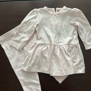 Matching pink TOP NWOT